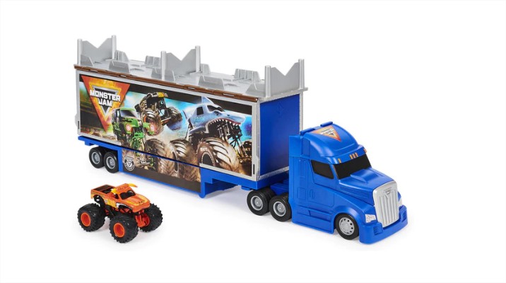 monster jam trailer transformable