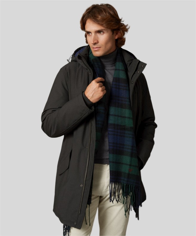 parka hombre acolchada silbon el corte ingles