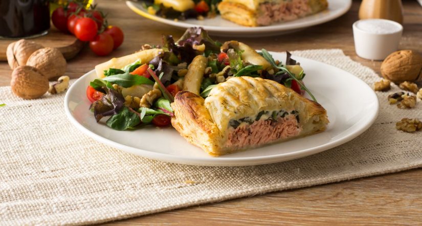 Salmón en hojaldre, un plato sencillo perfecto para ocasiones especiales 15 Merca2.es hojaldre