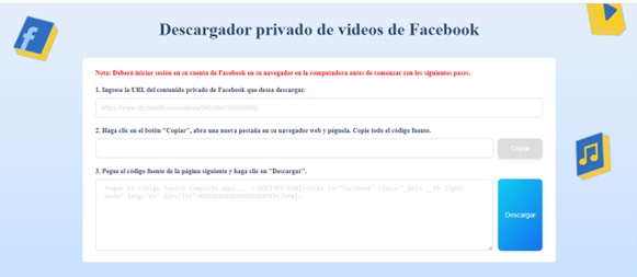 Descargar vídeos privados de Facebook 【PC y Android】
