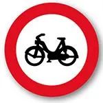 Señales de tráfico: Prohibida a ciclomotores