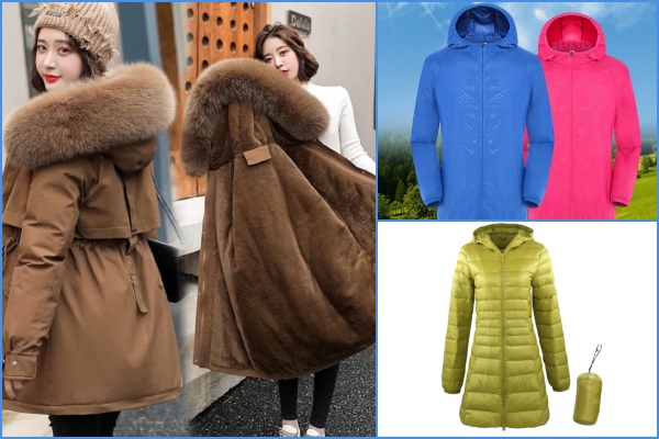 Abrigos impermeables y parkas muy monas de Aliexpress para ir a la última en días lluviosos