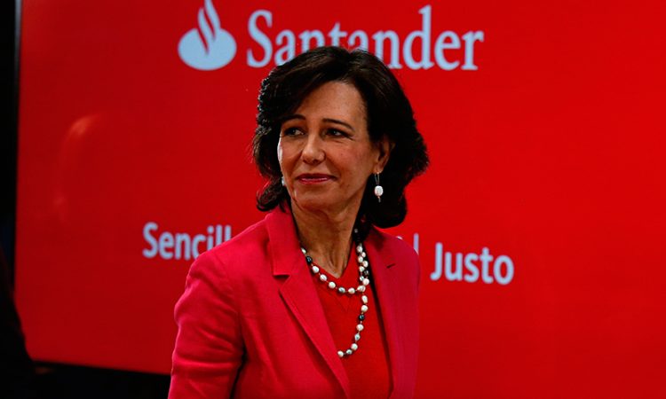 Ana Botín, presidenta de Banco Santander