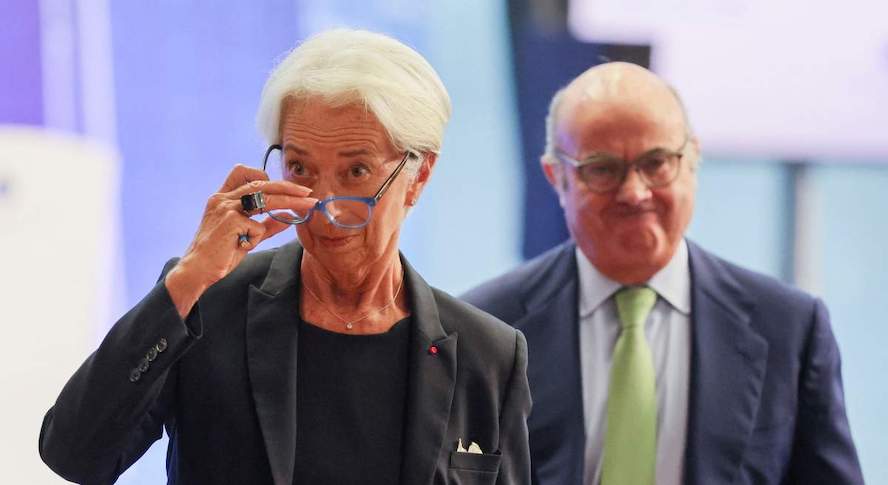 Christine Lagarde, presidenta del BCE