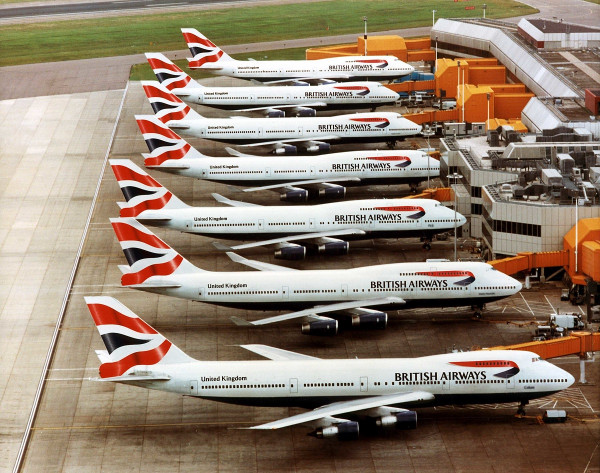 Aviones British Airways (IAG)
