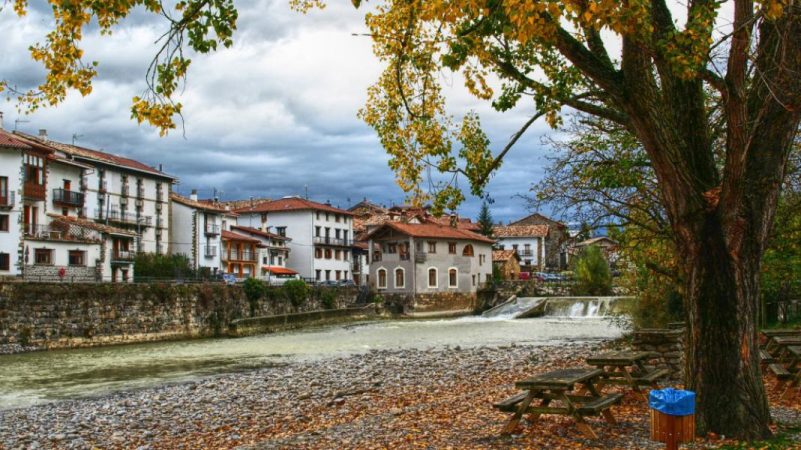 Burgui (Navarra), el pueblo con el clima más benigno