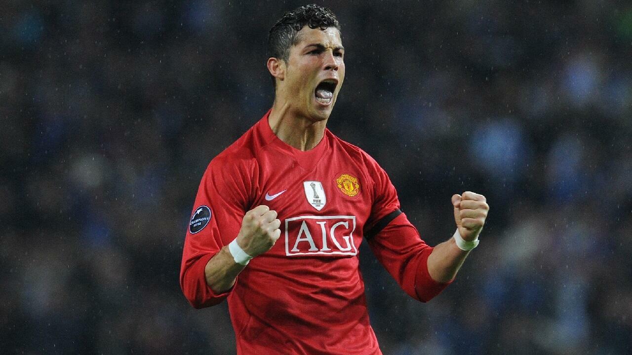 Cristiano Ronaldo en el Man.U