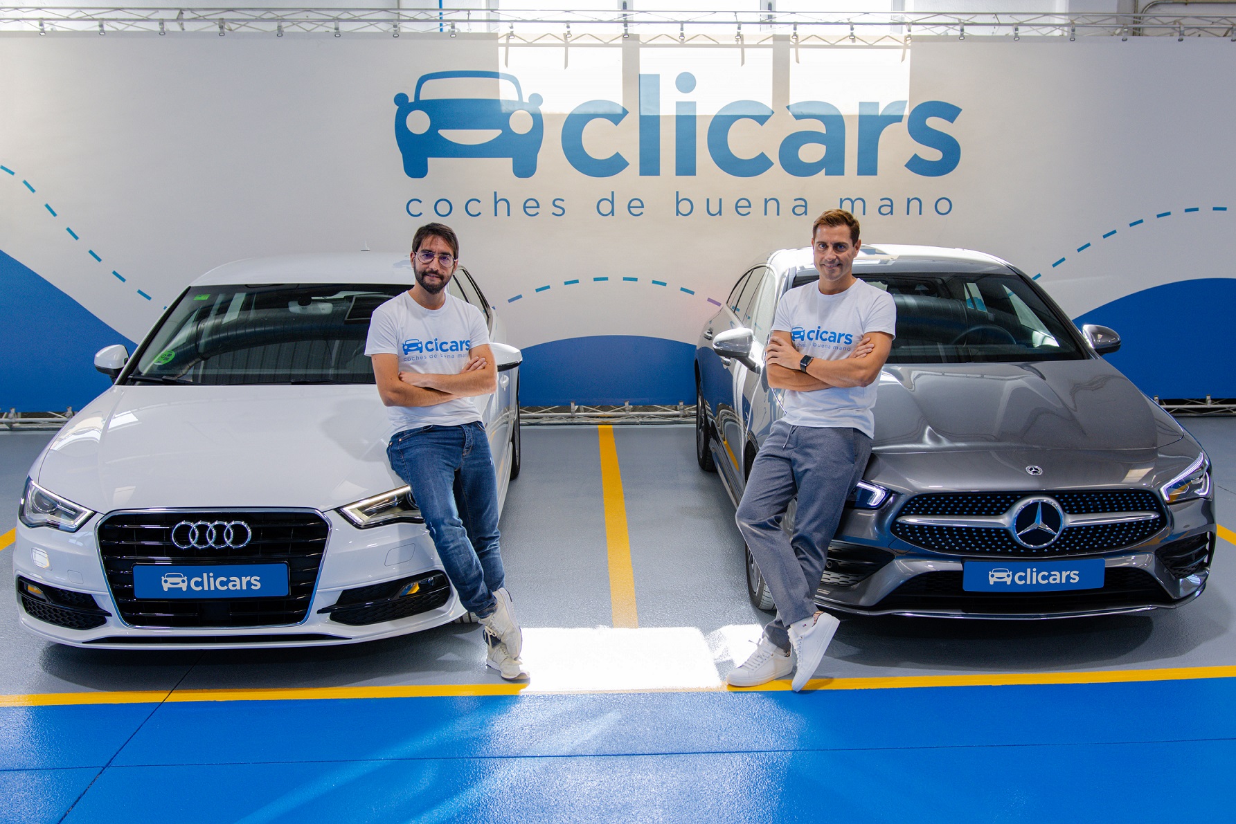 Carlos Rivera y Pablo Fernandez fundadores y CEO Clicars Merca2.es