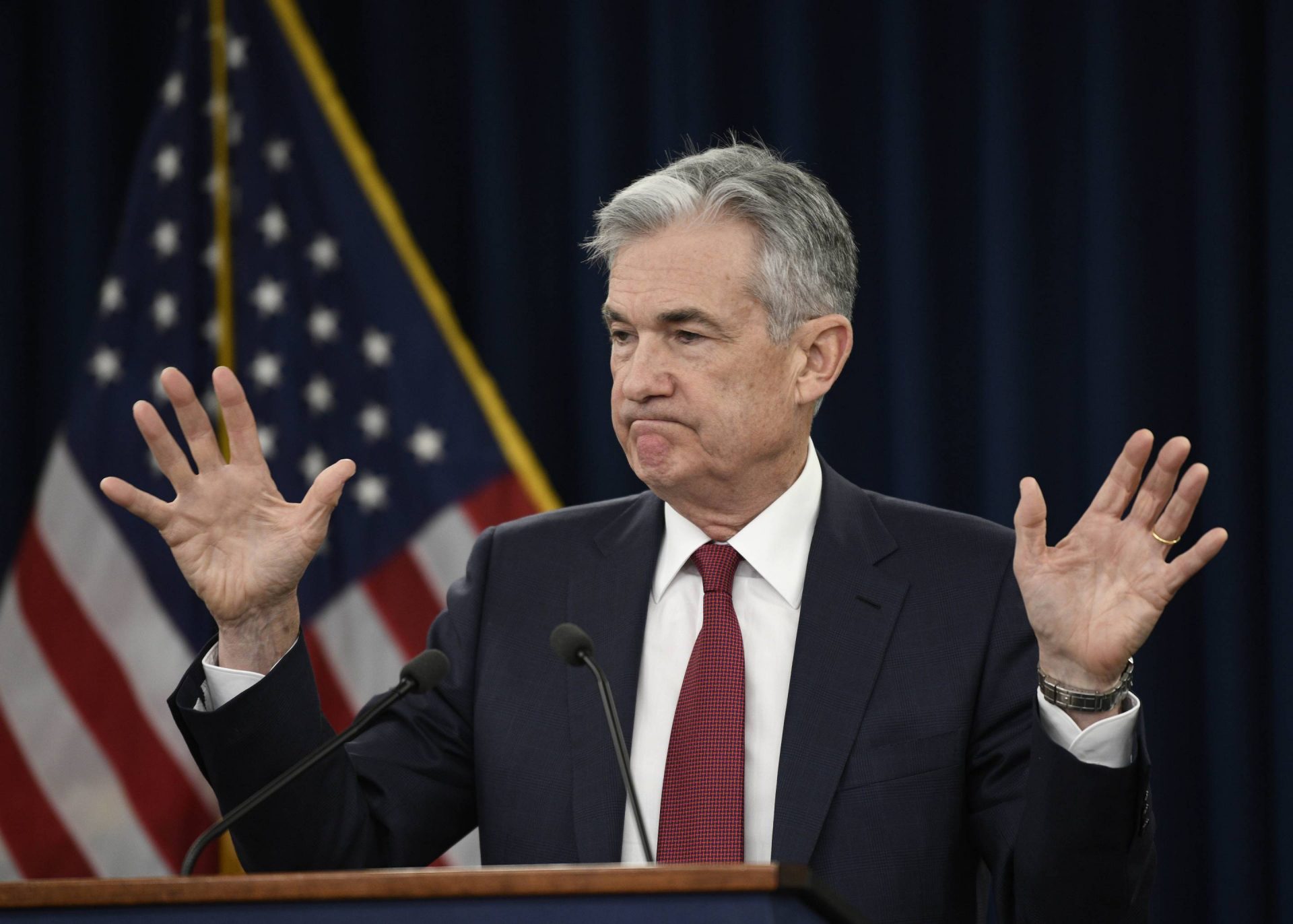 Jerome Powell, presidente de la Fed
Oro - Dólar