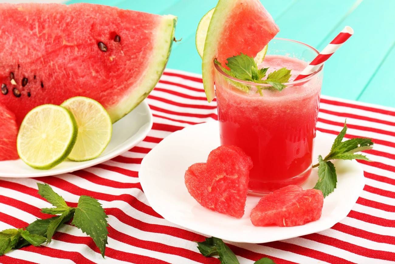 Jugo de sandía y limón