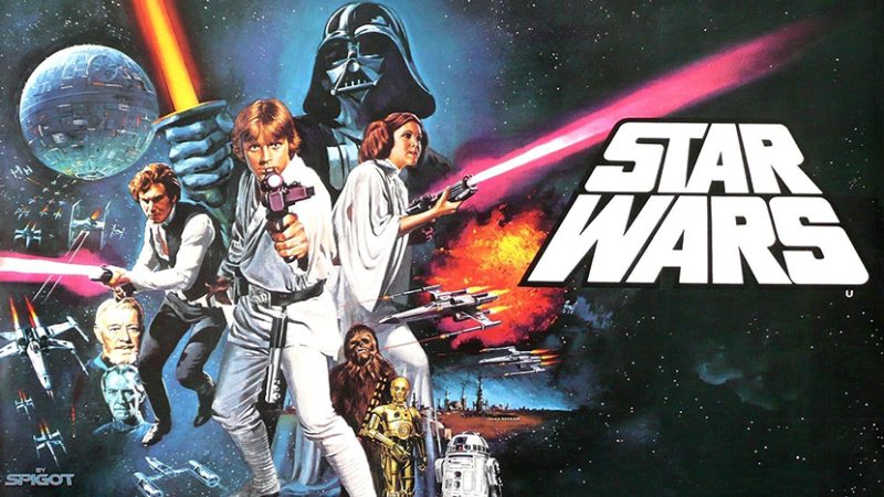 La Guerra de las Galaxias Poster Star Wars Episodio IV Una Nueva esperanza Merca2.es