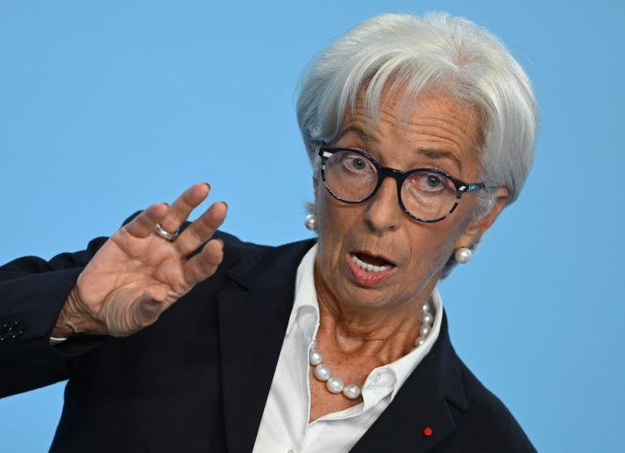 Christine Lagarde, presidenta del BCE