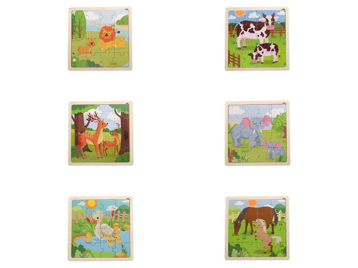 Lidl Puzzle de madera animales Merca2.es