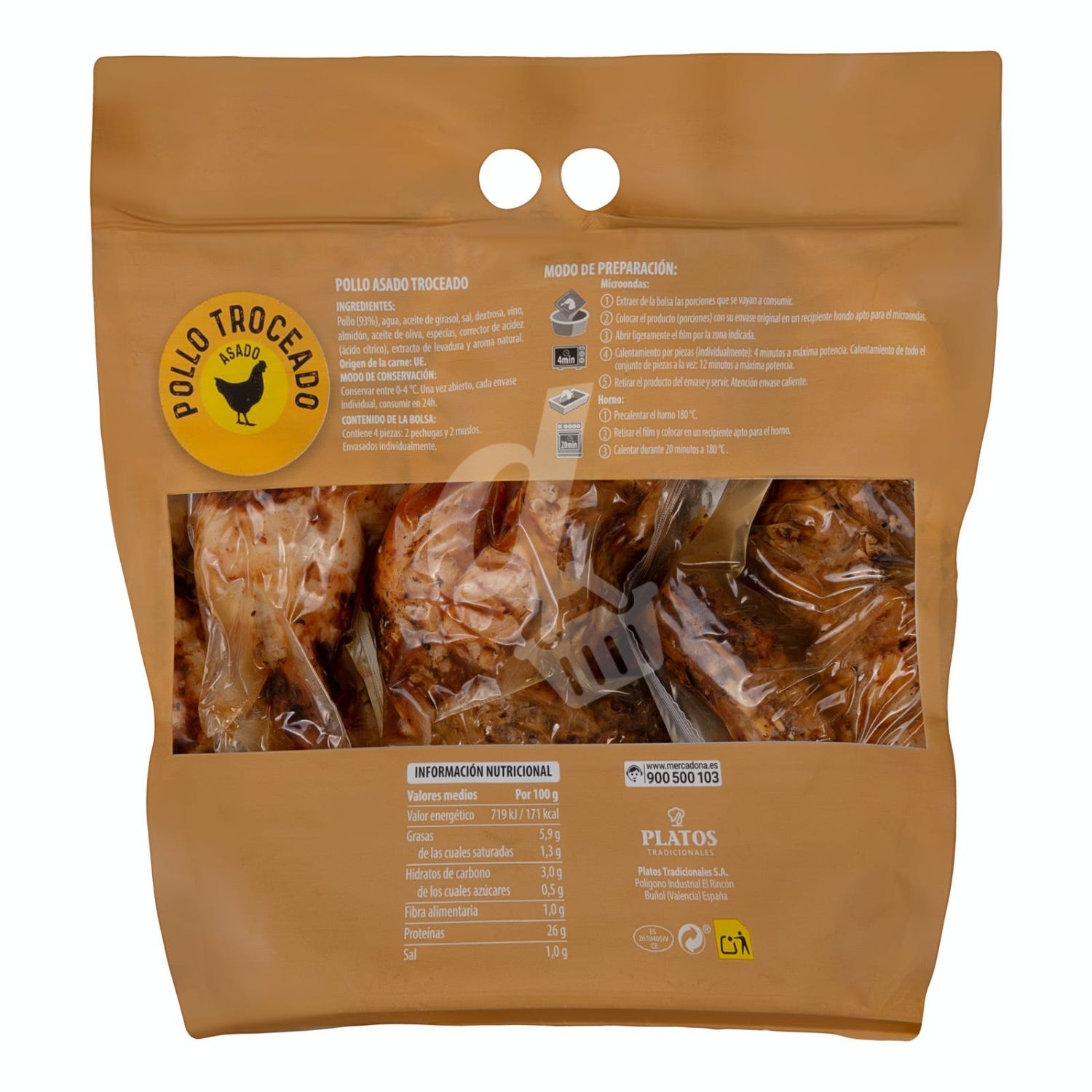 Mercadona pollo troceado Merca2.es