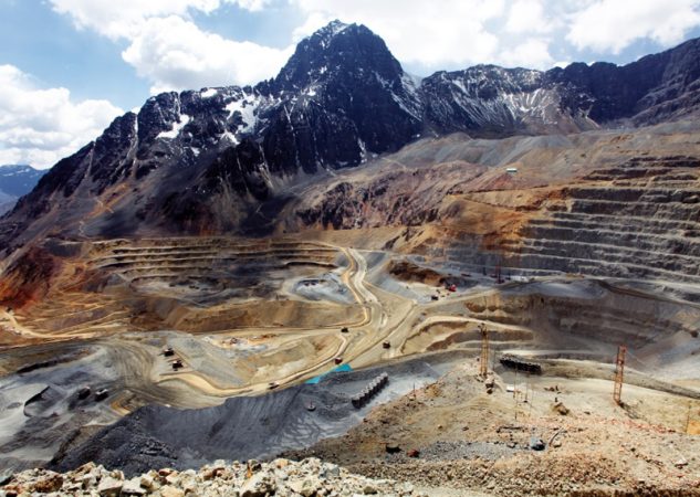 Mina de cobre. Agencias