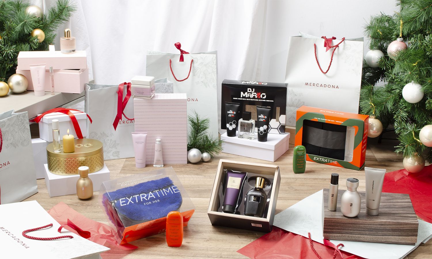 Mercadona pone a la venta sus colecciones de fragancias para estas Navidades