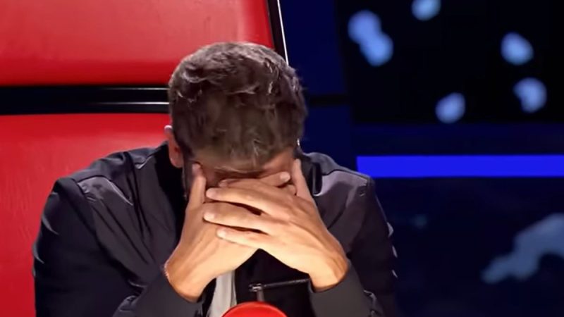 Pablo Alborán rompe a llorar ante una de las actuaciones de 'La Voz'