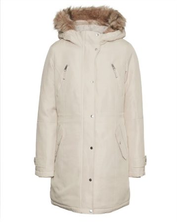 Parka de mujer de manga larga con capucha Merca2.es