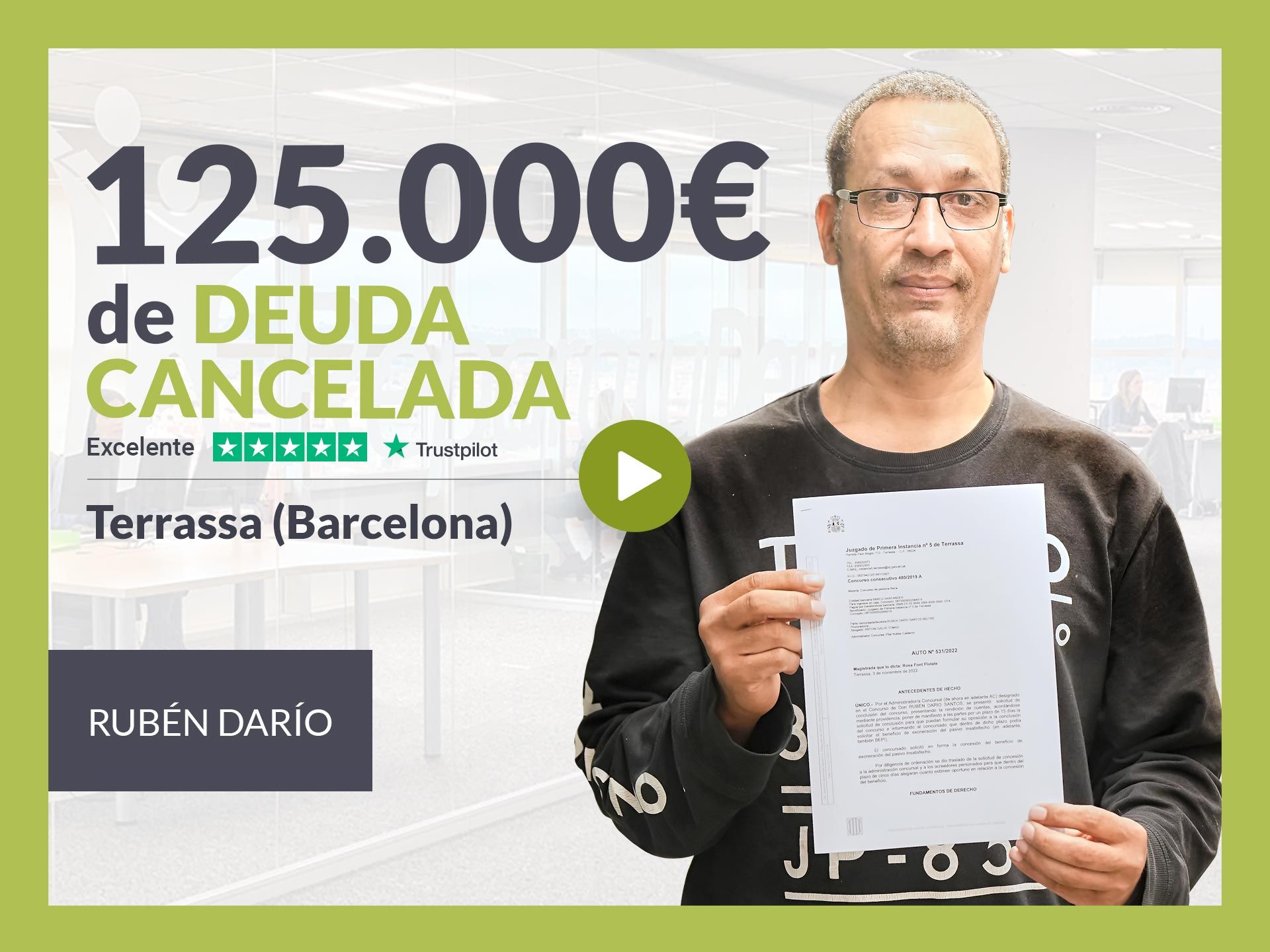 Repara tu Deuda Abogados cancela 125.000? en Terrassa (Barcelona) con la Ley de Segunda Oportunidad