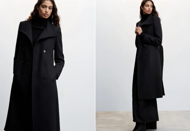 10 abrigos de Mango que no podemos dejar pasar y que serán tendencia en 2023 22 Merca2.es Abrigo de lana con cinturón de Mango