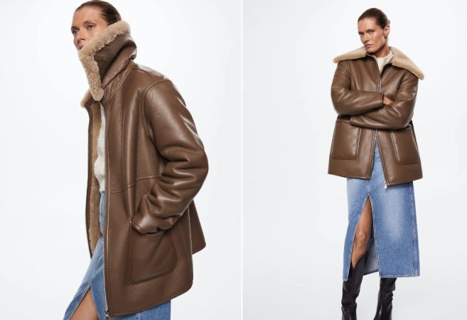 10 abrigos de Mango que no podemos dejar pasar y que serán tendencia en 2023 31 Merca2.es Abrigo doble faz