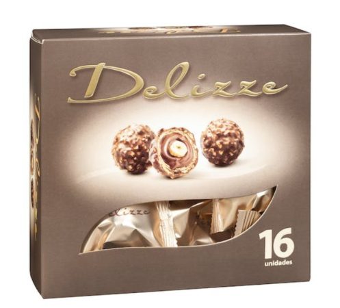 Bombones delicias de avellana Delizze