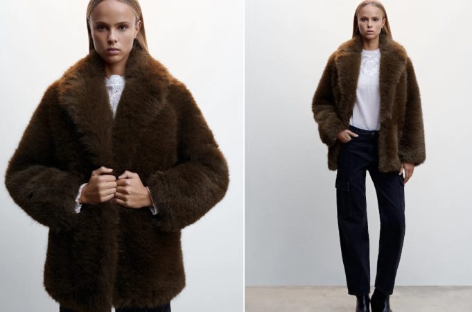 10 abrigos de Mango que no podemos dejar pasar y que serán tendencia en 2023 30 Merca2.es Abrigo de pelo oversize de Mango