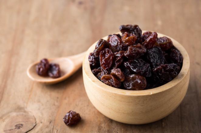 Mejores alternativas de las uvas: Uvas pasas
