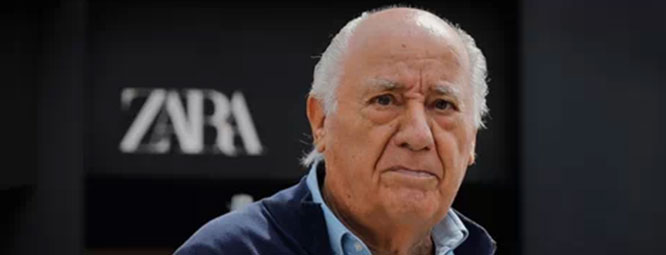 Amancio Ortega, dueño de Inditex, sube puestos en la lista Forbes