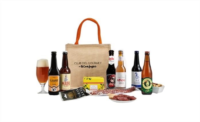 bolsa aperitivo cerveza el corte ingles