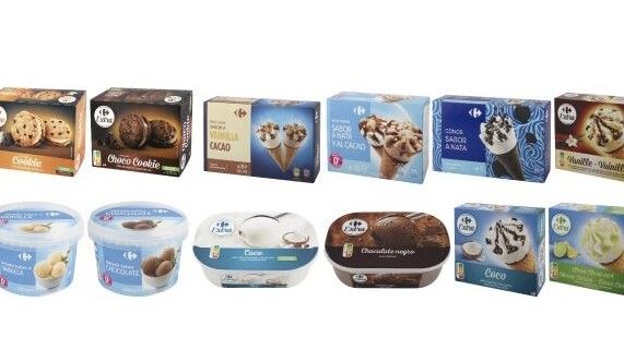 Retiran 29 helados de marca Carrefour con óxido de etileno