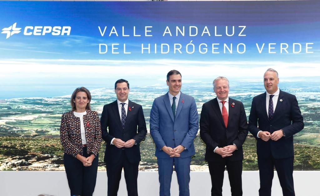 Cepsa invertirá 3000 millones de euros en Andalucía para construir el mayor proyecto de hidrógeno verde de Europa