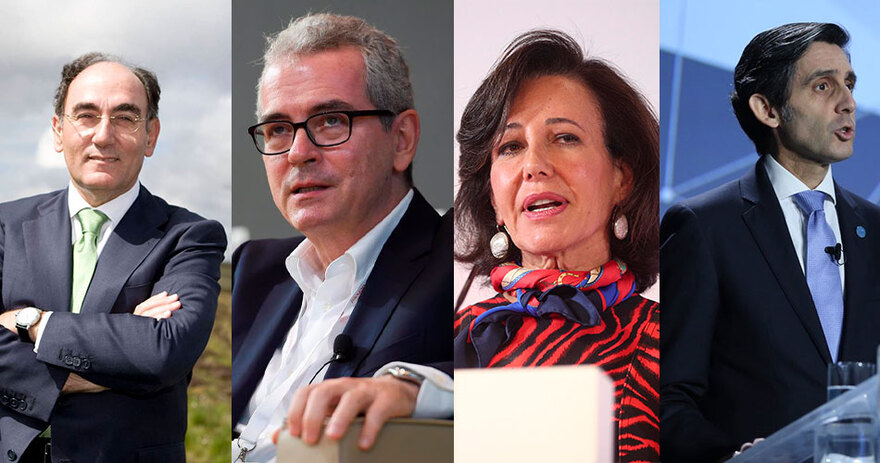 Los 10 directivos mejor pagados del Ibex se subieron el sueldo en 2021