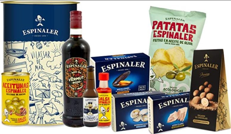 Espinaler cesta gourmet aperitivo