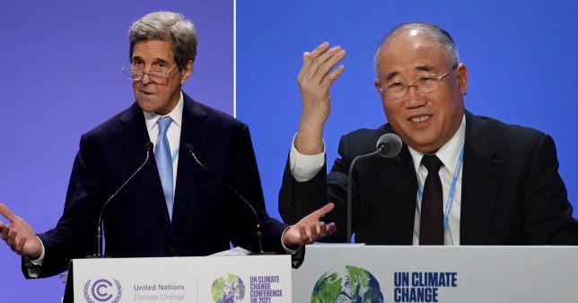 COP26: China y Estados Unidos se comprometen a colaborar en la lucha contra el cambio climático