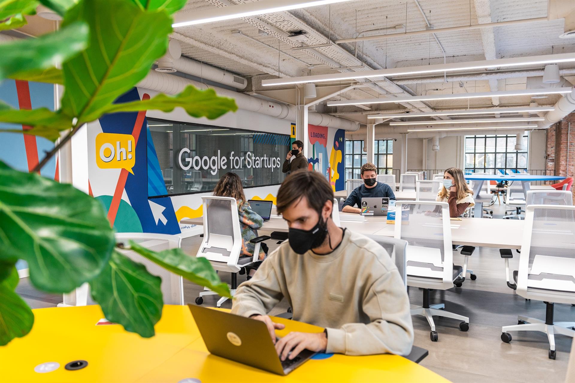 Las firmas emergentes de ‘Google for startups’ recaudaron 90,1 millones en 2021, el 45% más