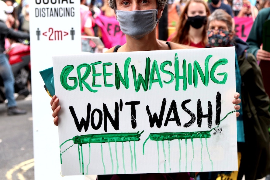 El lavado verde de las empresas, un escollo para el mundo sostenible
