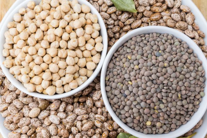 Lentejas o garbanzos