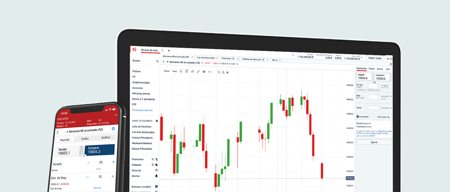 El bróker IG te paga por aprender de trading