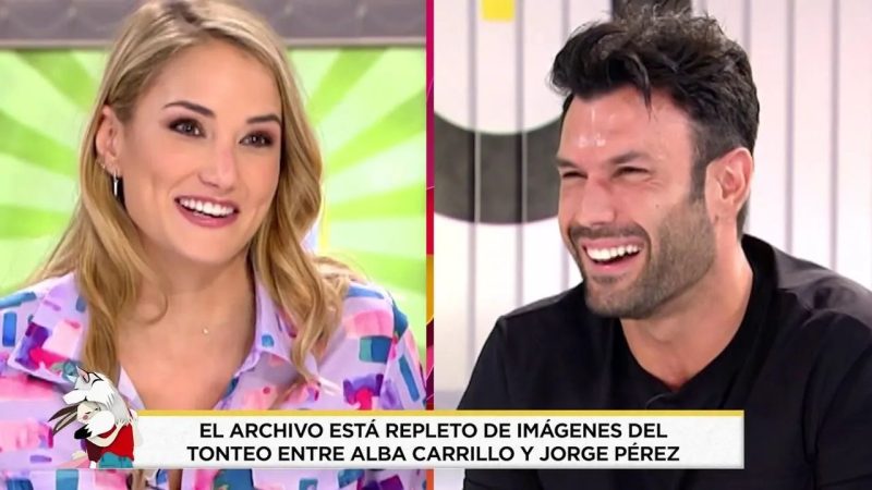 tensión Alba Carillo y Jorge Pérez