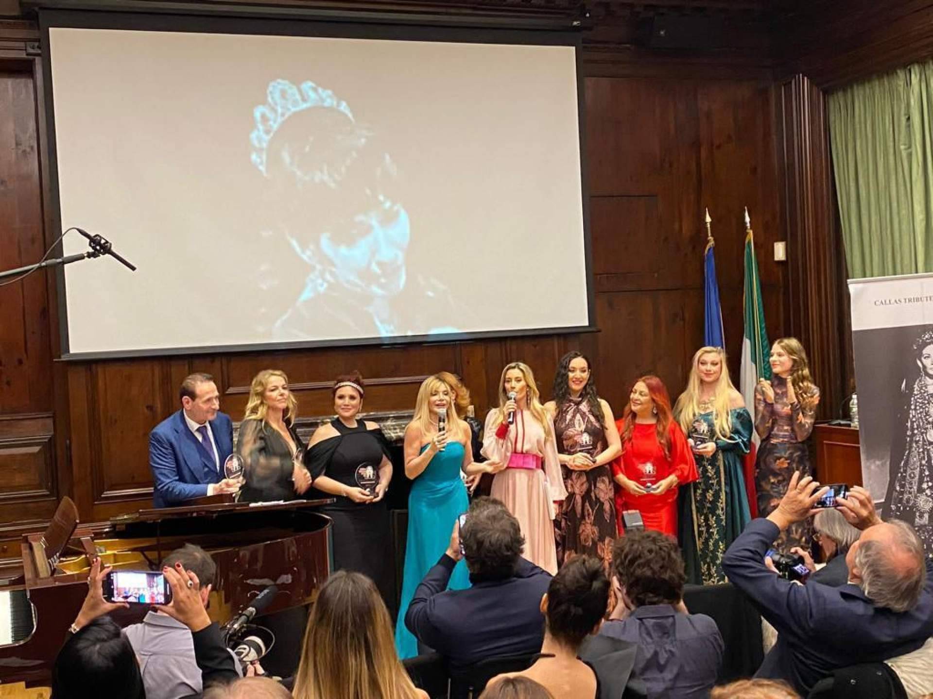 Andreina Fuentes Angarita, ganadora del premio Callas Tribute en Nueva York