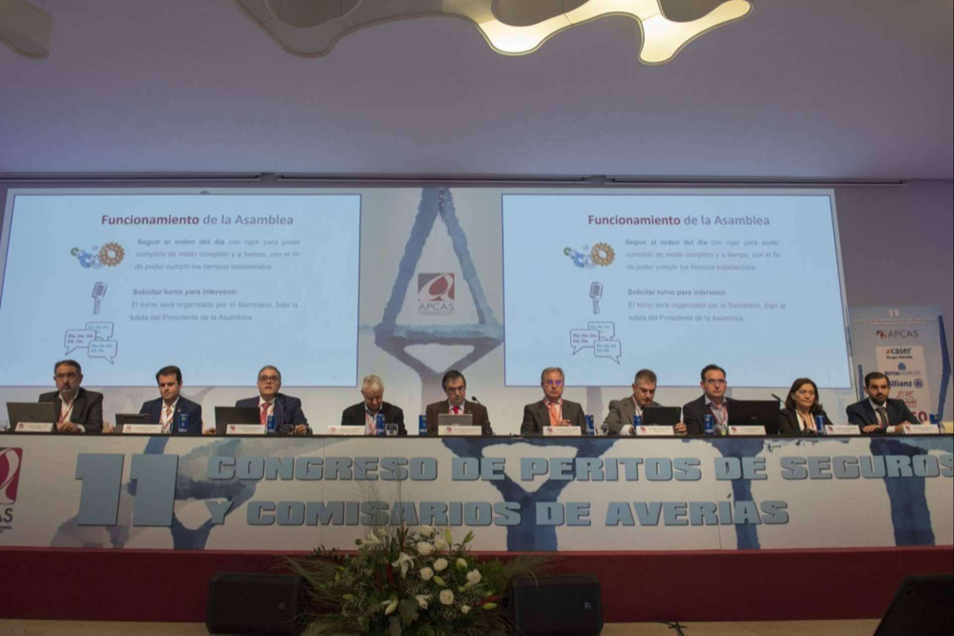 Los Peritos de Seguros y los Comisarios de Averías celebran su 11 Congreso