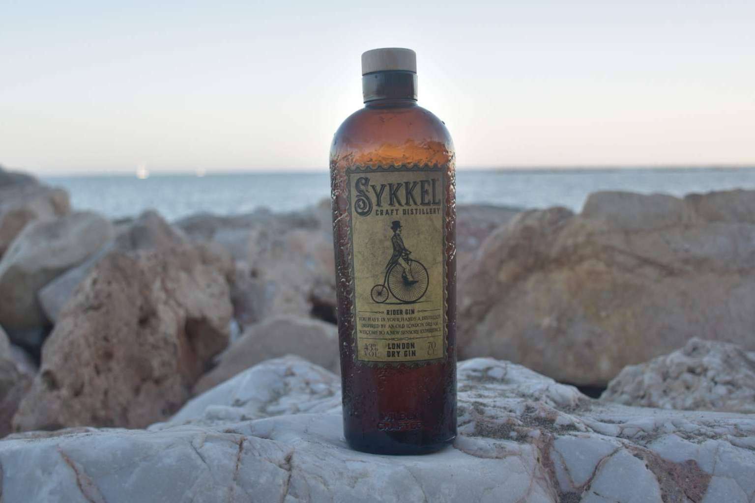 La ginebra premium andaluza Sykkel Rider Gin estará presente en Ginebralia 2023