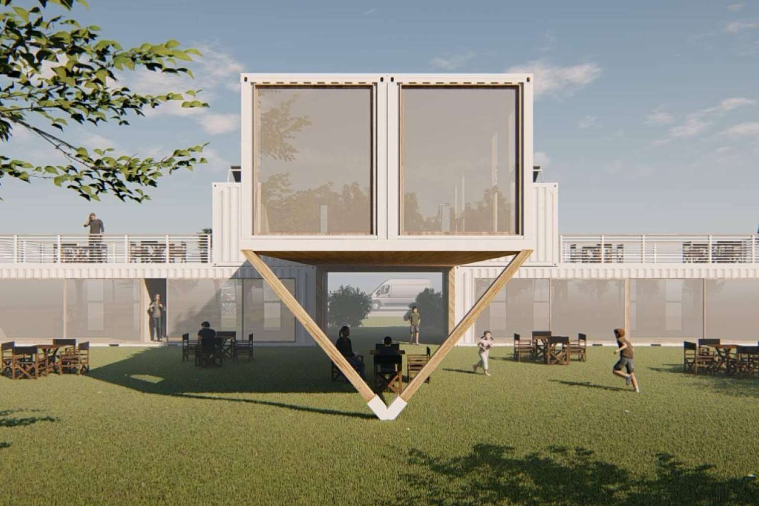 Eficiencia energética de la mano de los contenedores modulares de 2ndChance Containers