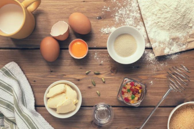 Ingredientes del panettone