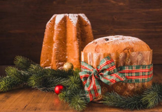 El primer panettone