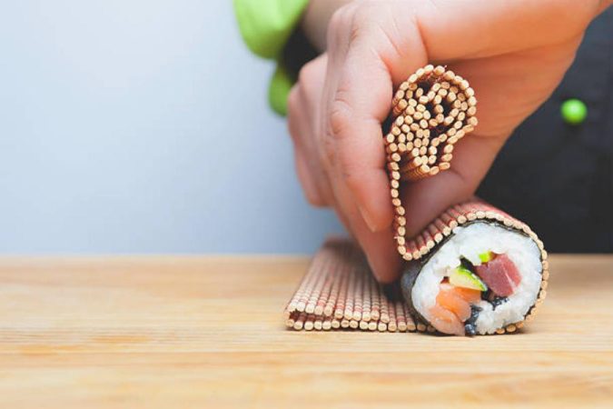 Los ingredientes del sushi