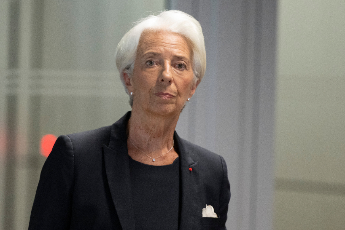 Christine Lagarde, presidenta del BCE