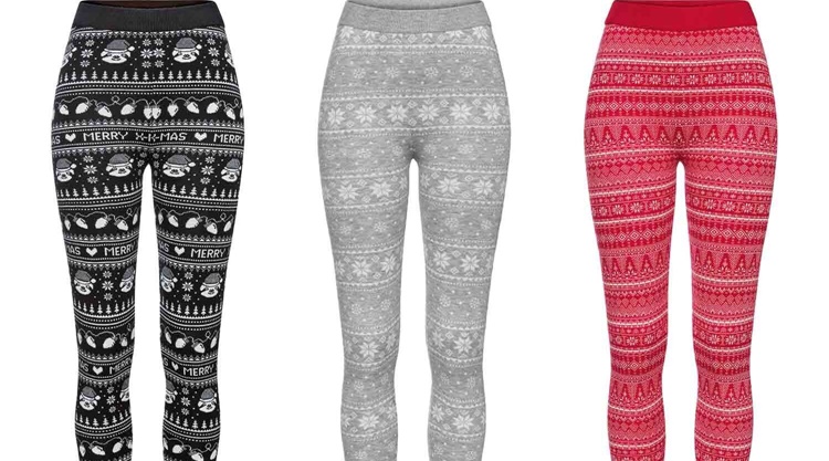 Leggins Lidl Navidad