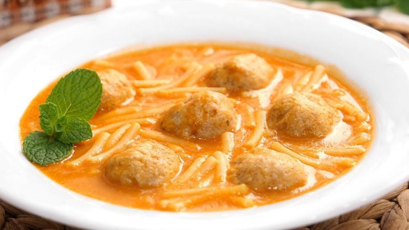Sopas de pasta o arroz